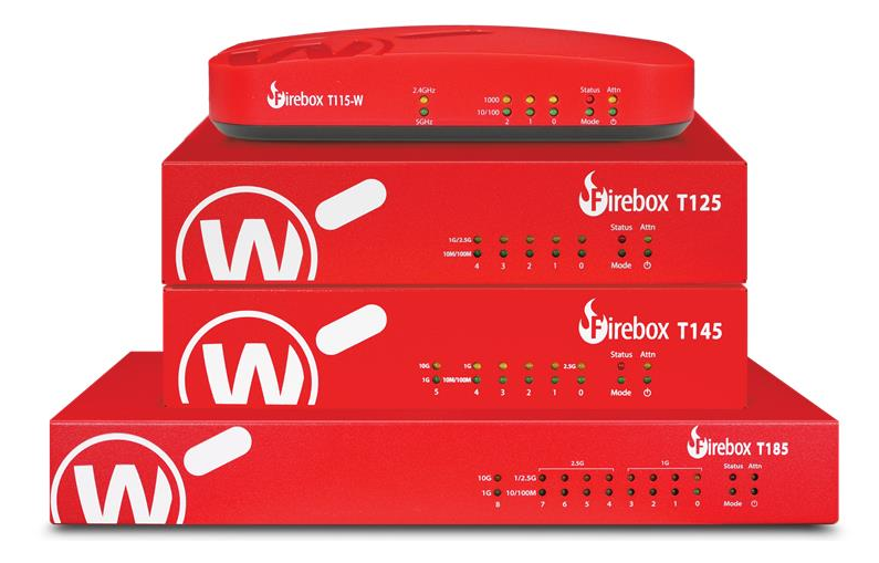 Watchguard Firebox Serie T T115 T125 T145 T185