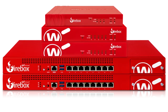 Firewalls WatchGuard Firebox para seguridad de red empresarial